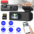 2K Front Dash Cam with Night Vision & Loop Recording