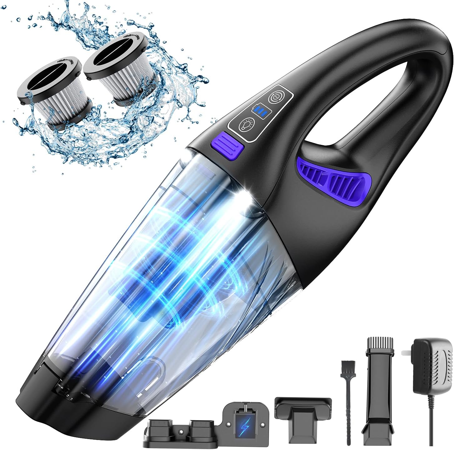 Cordless Car Vacuum Cleaner – Compact Handheld