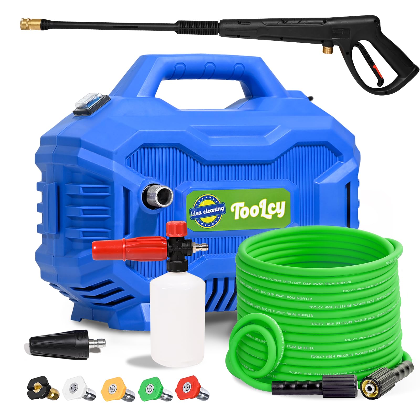Mini Electric Pressure Washer – Home & Car Use