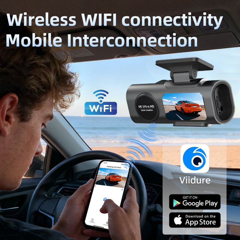 7" CarPlay & Android Auto Touchscreen with Front & Rear Cam