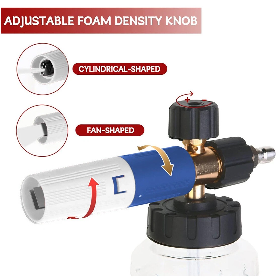 Snow Foam Lance – Pressure Washer Soap Cannon Attachment